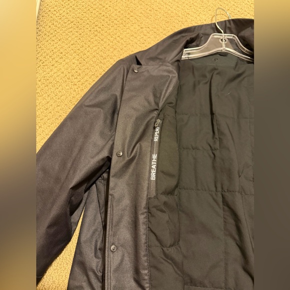 Lululemon Black Snap Front Blazer Windbreaker Jacket (Men’s Size Medium) - Picture 4 of 8